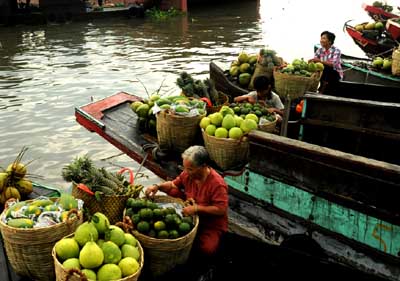 Cai Be market