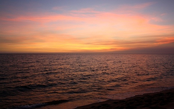 Phu Quoc’s beach is famous for its sunset
