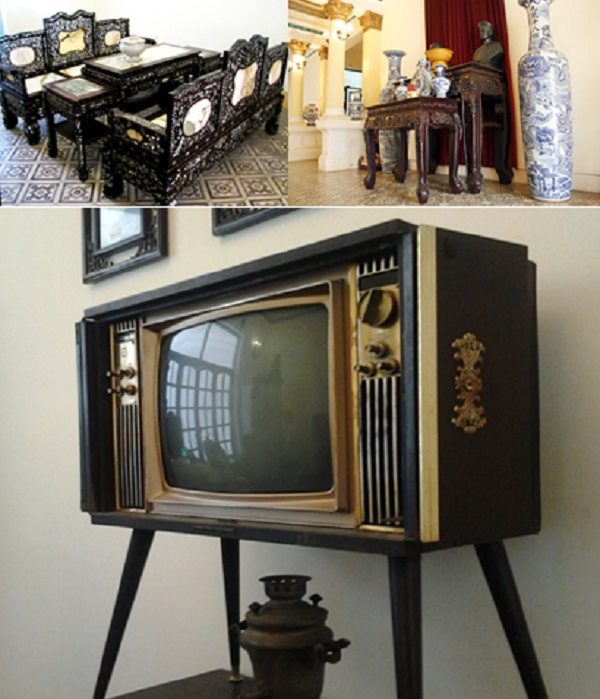 Precious furniture in the home of dasher Bạc Liêu