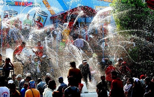 Thingyan, the joyous New Year Water Festival in Myanmar