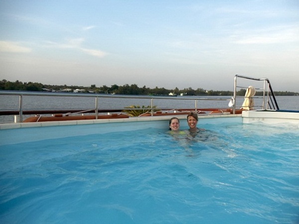 Pool on RV La Marguerite Cruise