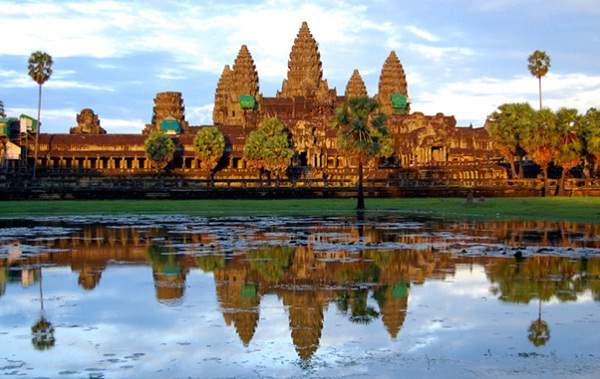 Angko Wat in the wet season