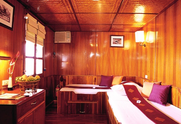 All cabins are fully equipped with facilities and amenities in international standards