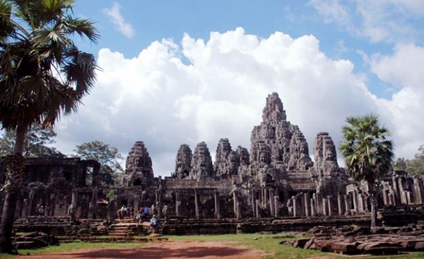  Angkor Wat, the visual of "Mount Meru universe" of India