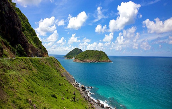 Con Dao Island is famous for lovely beaches, coral reefs and scenic bays