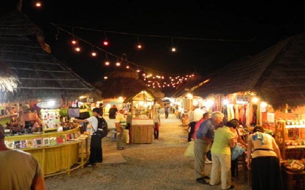 Angkor night market is now clean and airy