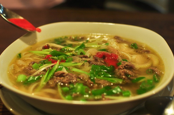 A typical bowl of Pho