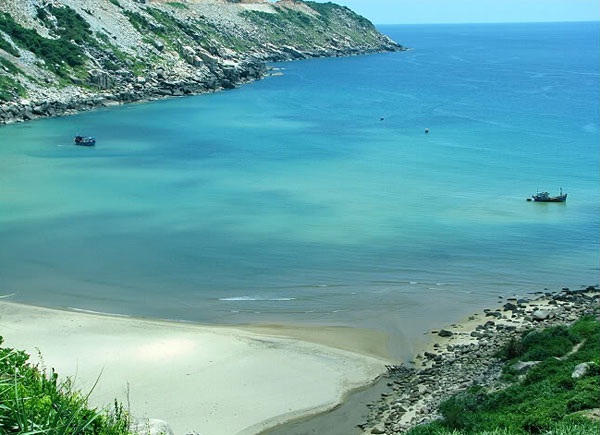 One of the most famous beaches in Vietnam