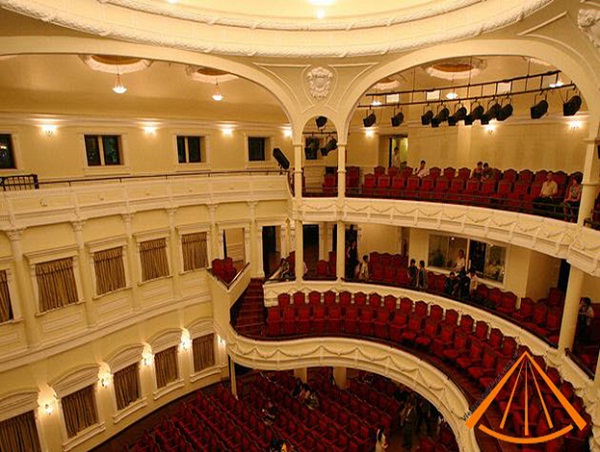 Inside the theatre