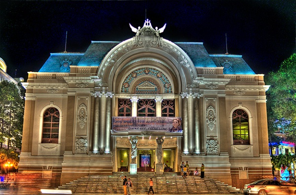 Ho Chi Minh City’s theatre is the place holding many events: meetings, seminars, art performances