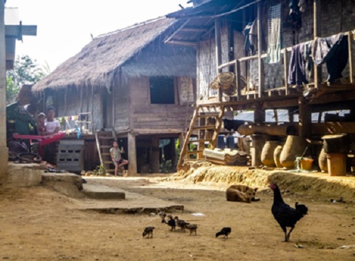 Tiny village in Laos