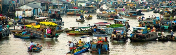 Floating market