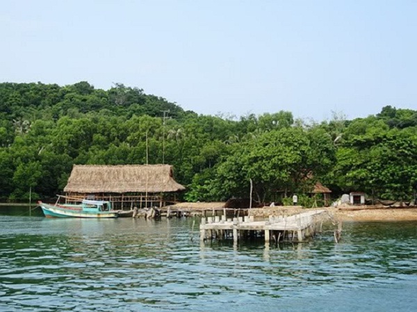 Wonderful scene in Ba Lua islands