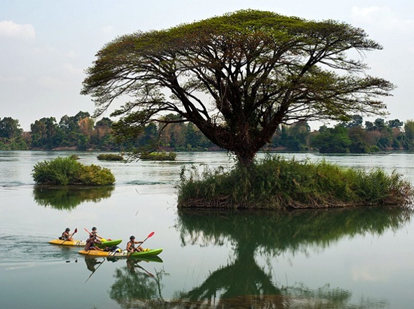 The Mekong River in Laos