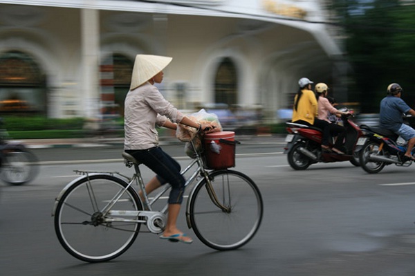 Amazing bicycles in Vietnam