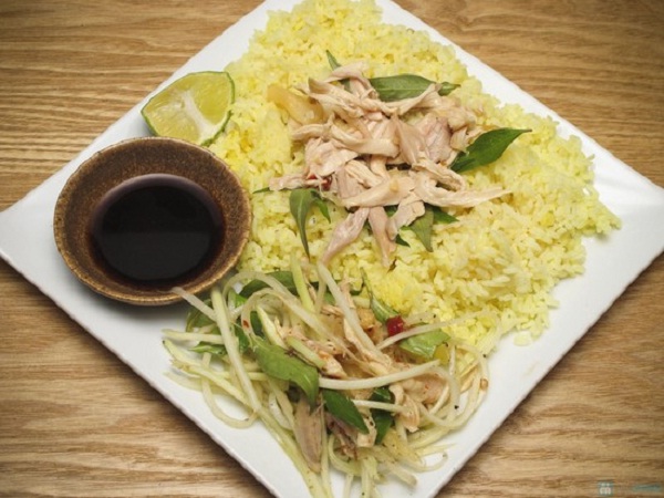 Chicken rice in Hoi An