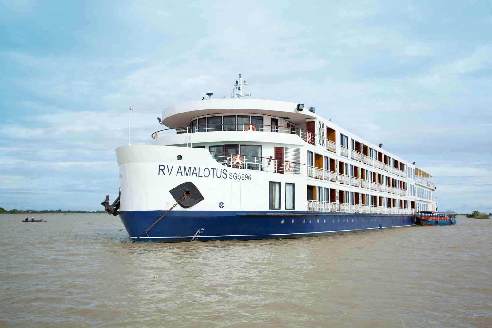 Mekong river boats