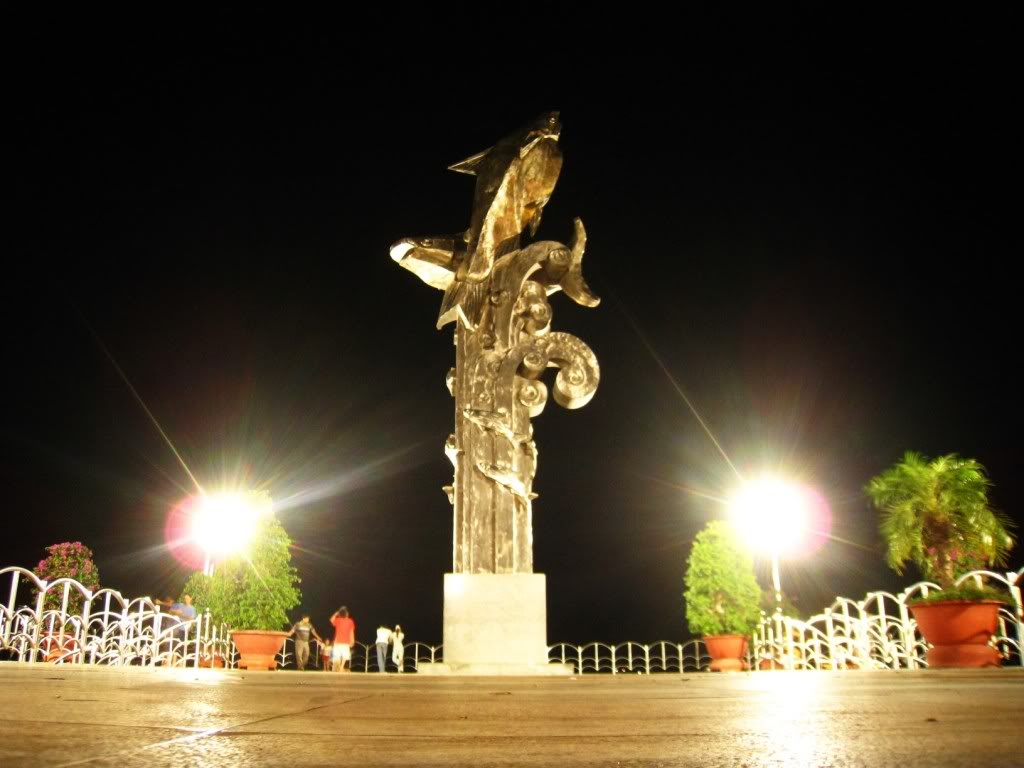 Basa monument in the park April 30, Chau Doc, An Giang