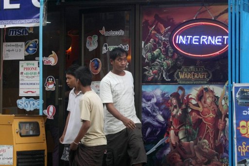 Where you can use Internet in Yangon