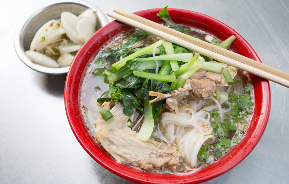 Shan-style tofu noodles