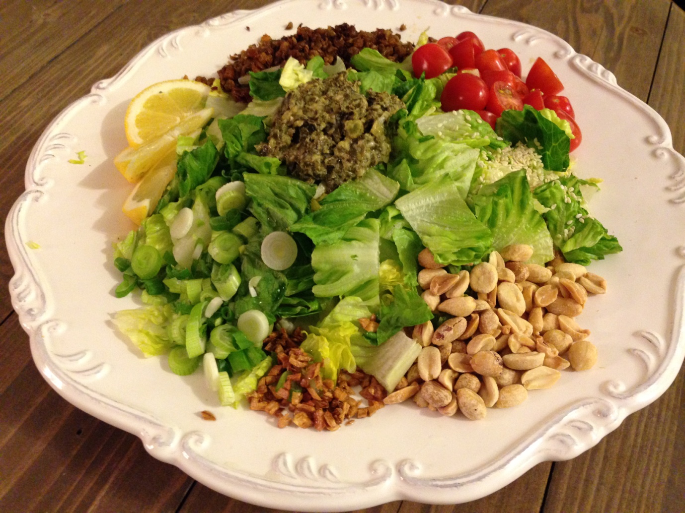 Tea leaf salad