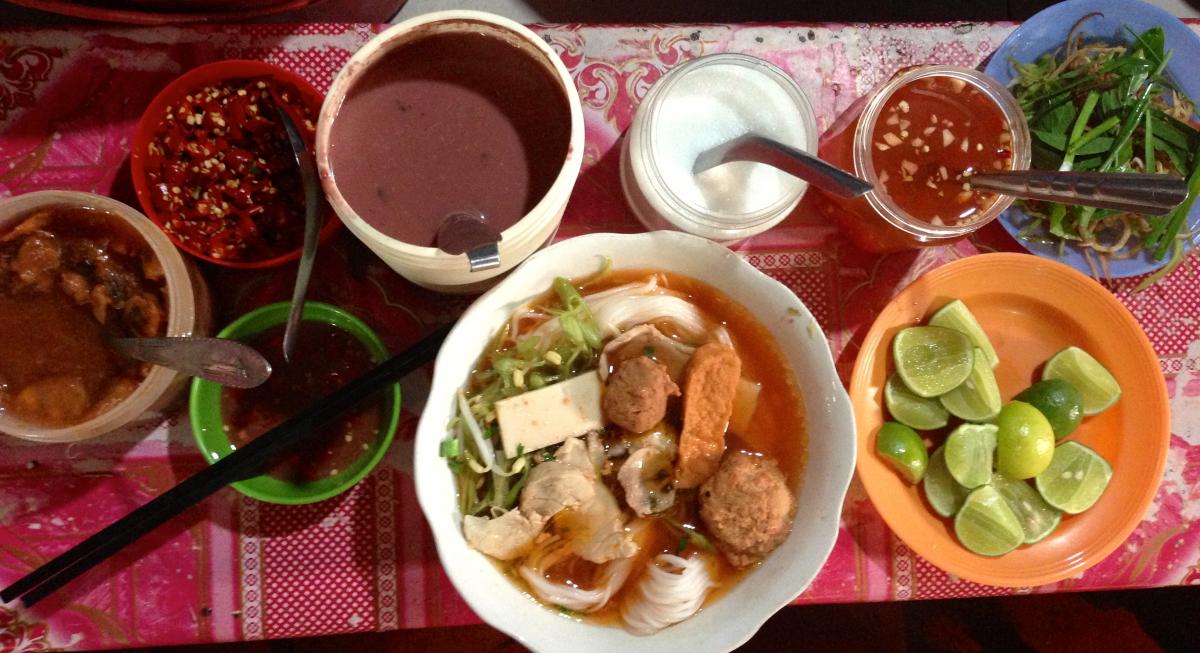 Cambodian breakfast