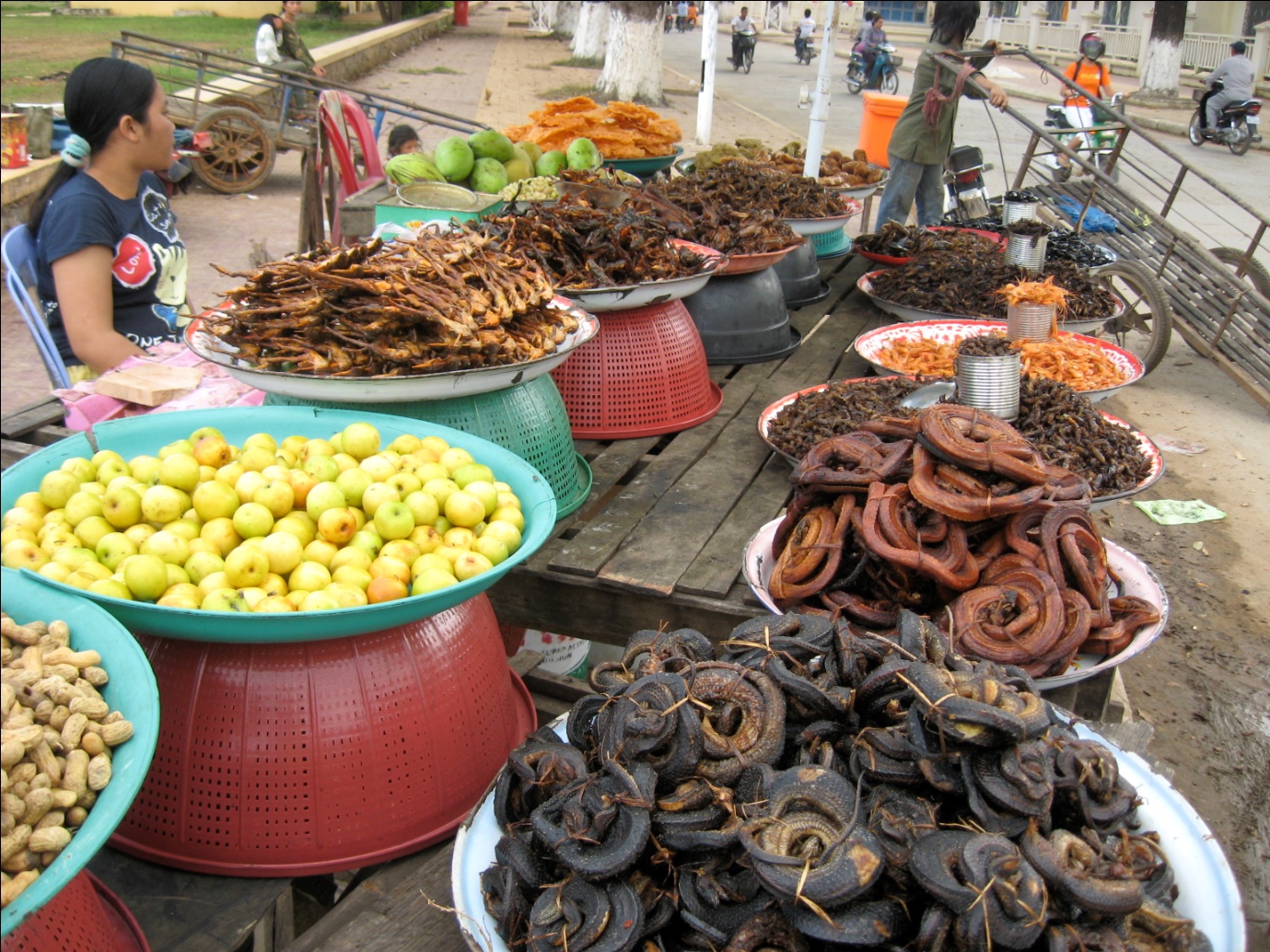 Cambodian street food