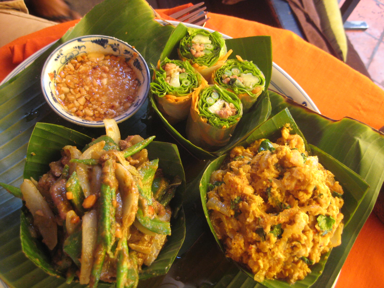 Traditional Khmer food