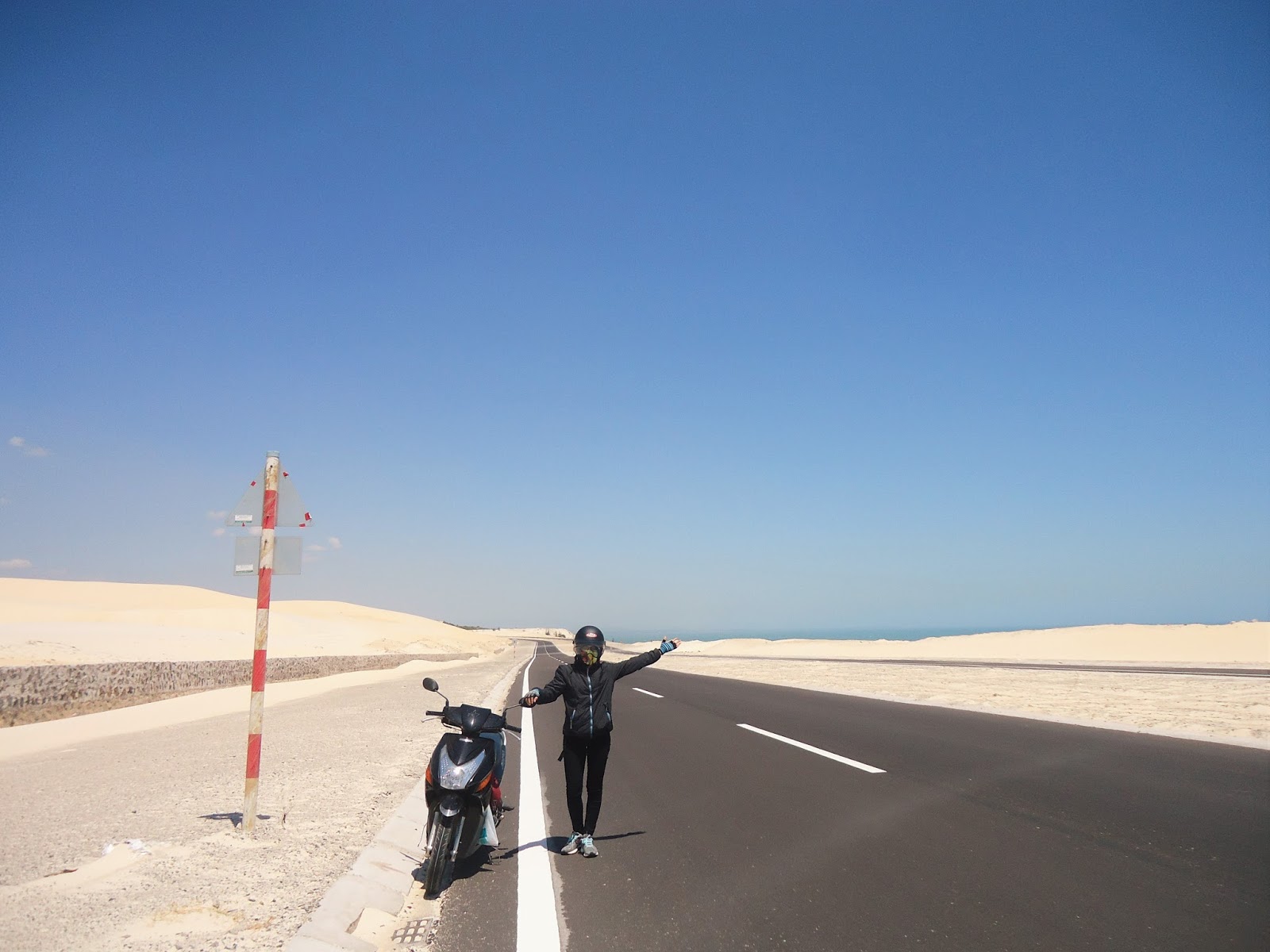 Travelling around Mui Ne by motorbike