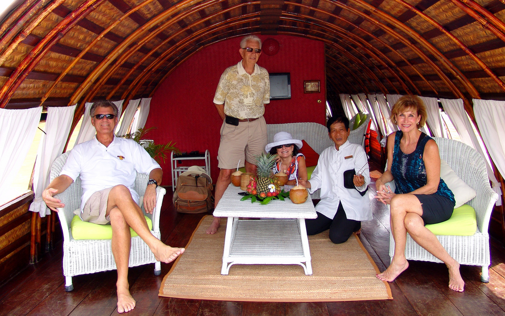 Boat trip in Chau Doc