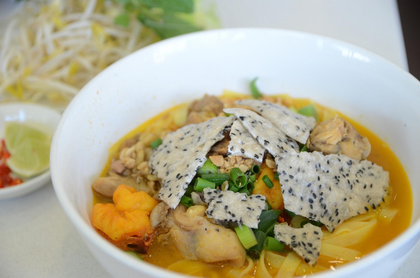 Quang noodles in Danang