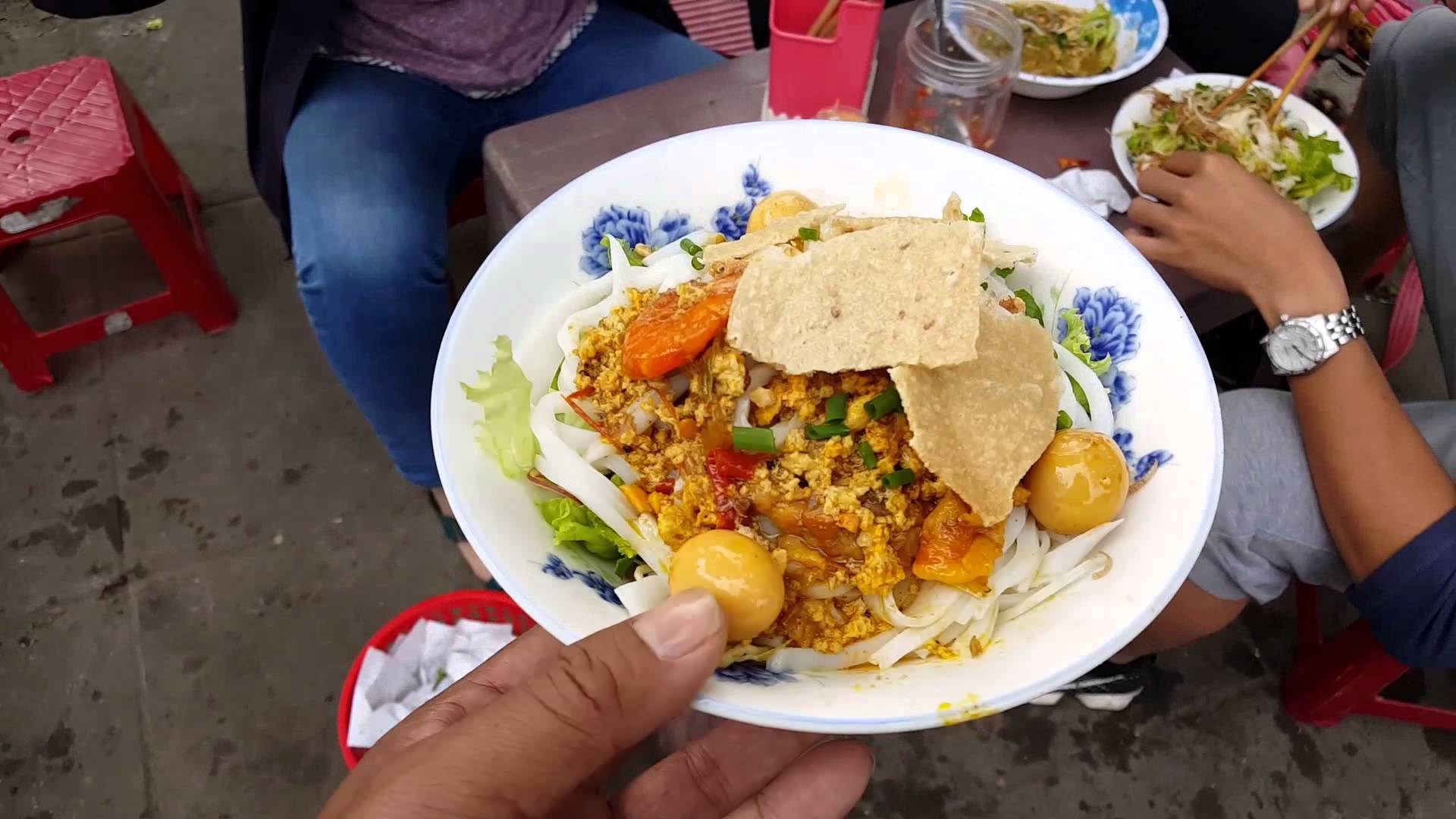 Quang noodles in Phu Chiem