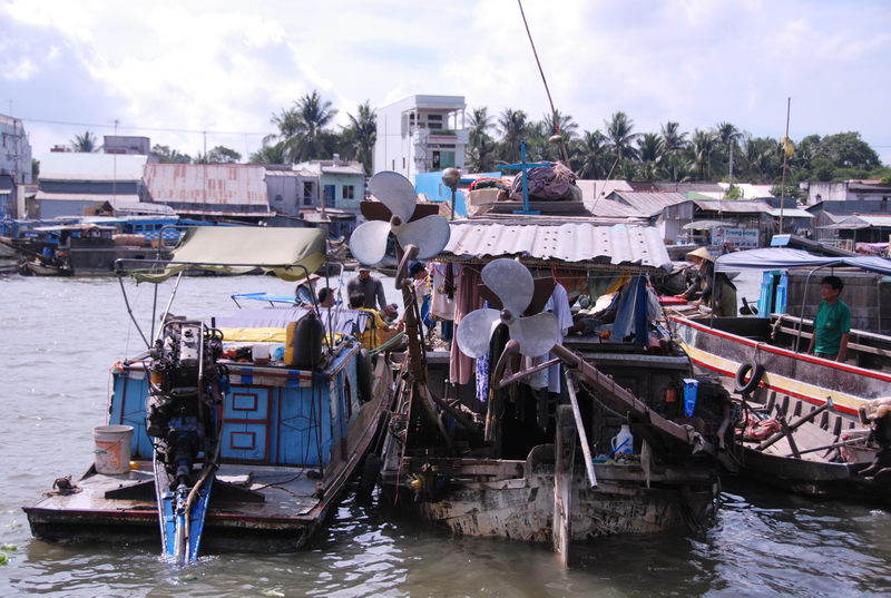 You can reach Chau Doc by either boat or bus