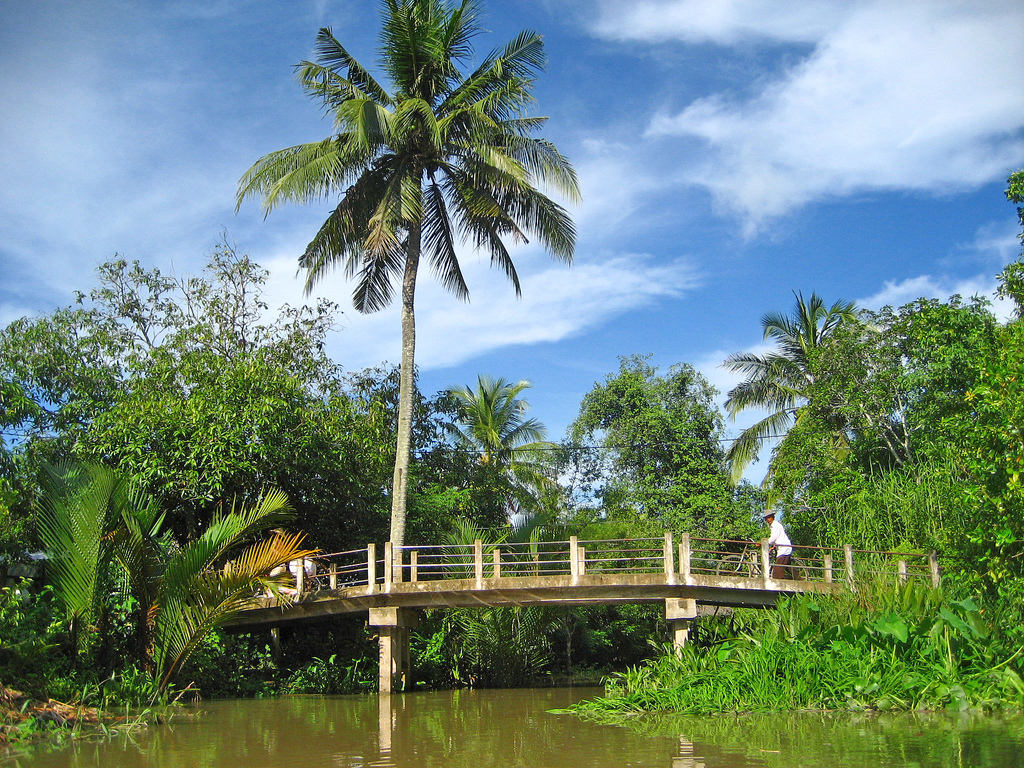 Ben Tre looks like some heaven’s green land