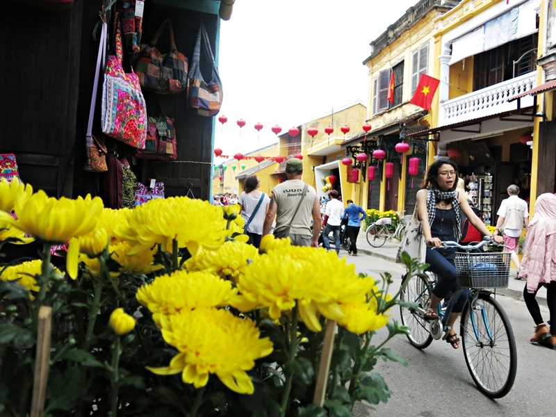 The beauty of Hoian during Tet Holiday