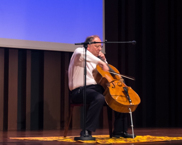 A solo cello performance by Beatocello