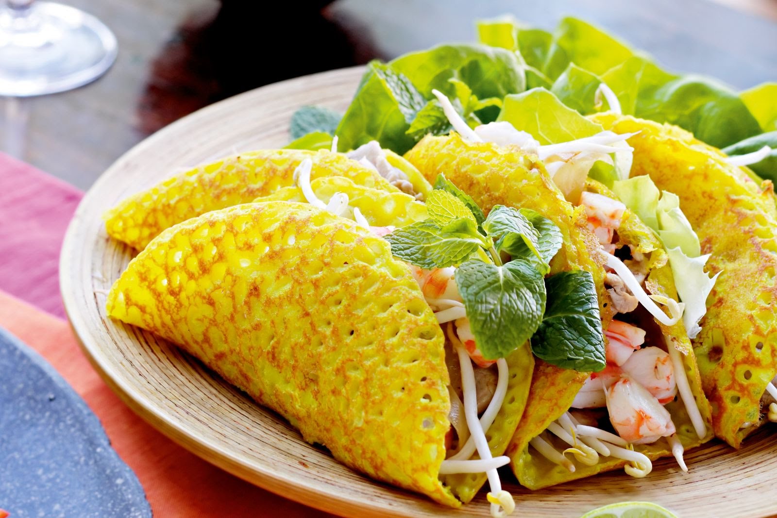 Banh Xeo is a must-try dish in Mekong area