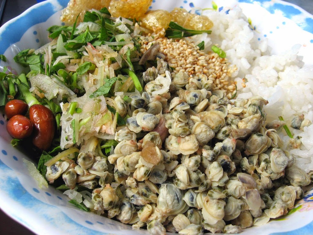 Mussel rice in Hoian