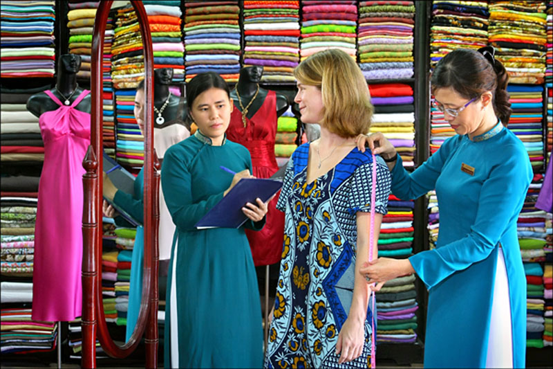 Tailors in Hoi An will help you to have the best clothes