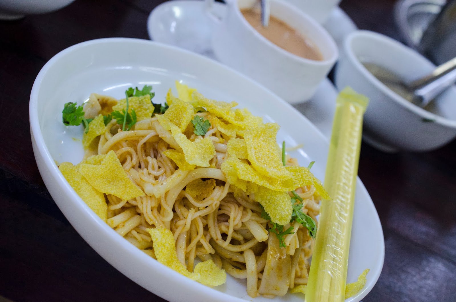 Delicious Nangyi thoke Noodle