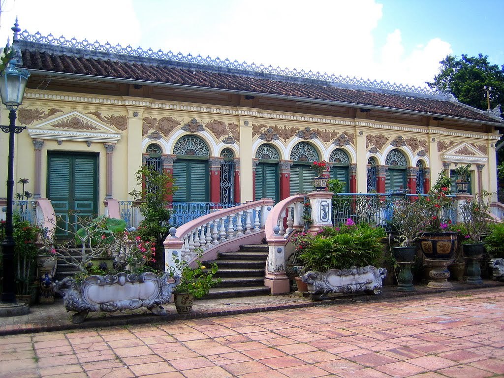 The house appeared in famous French movie, The Lover