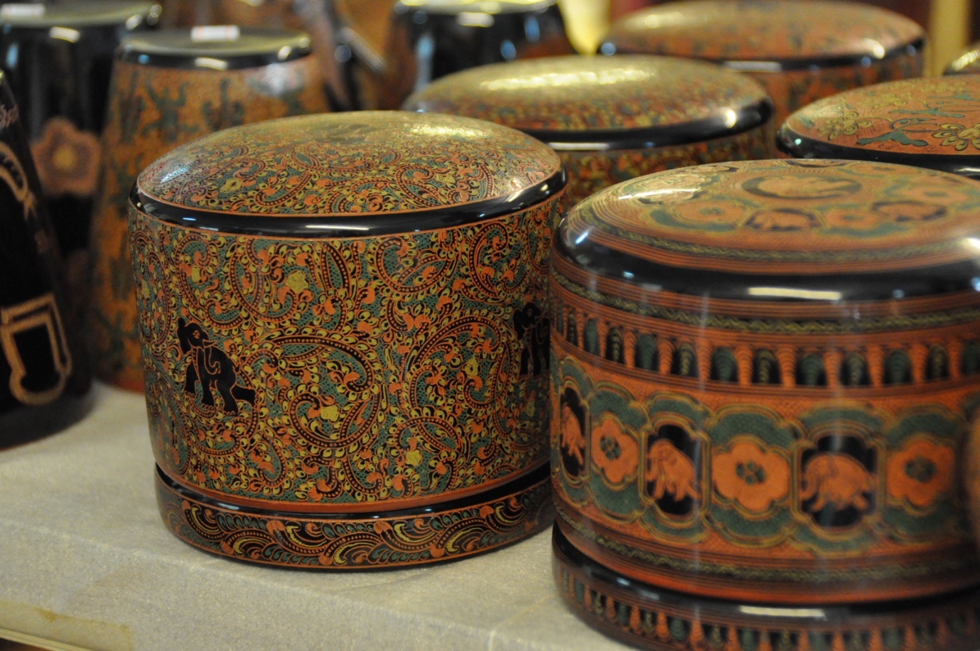 Burmese Traditional Lacquerware