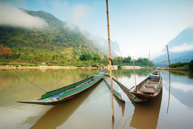 A trip to the Mekong River in Laos