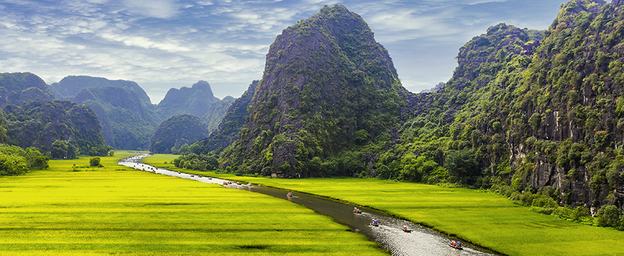 The stunning beauty of Ninh Binh