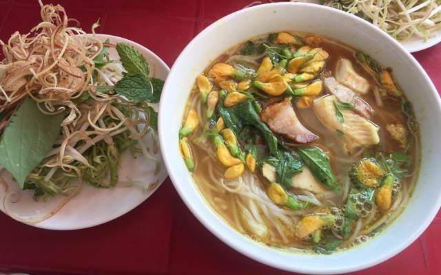 Chau Doc Rice Noodle Soup with Fish