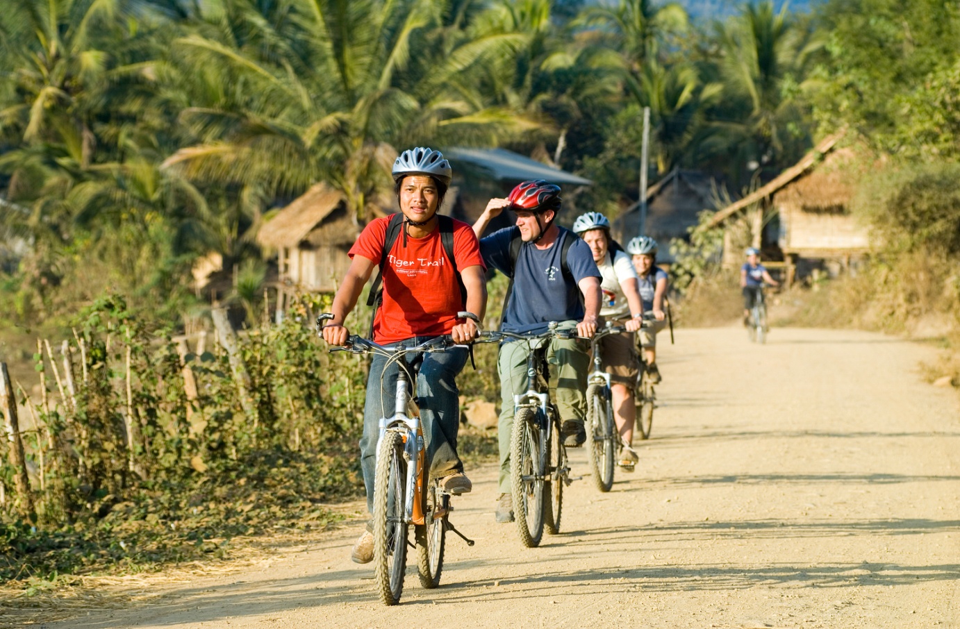 A cycling tour in Luang Prabang