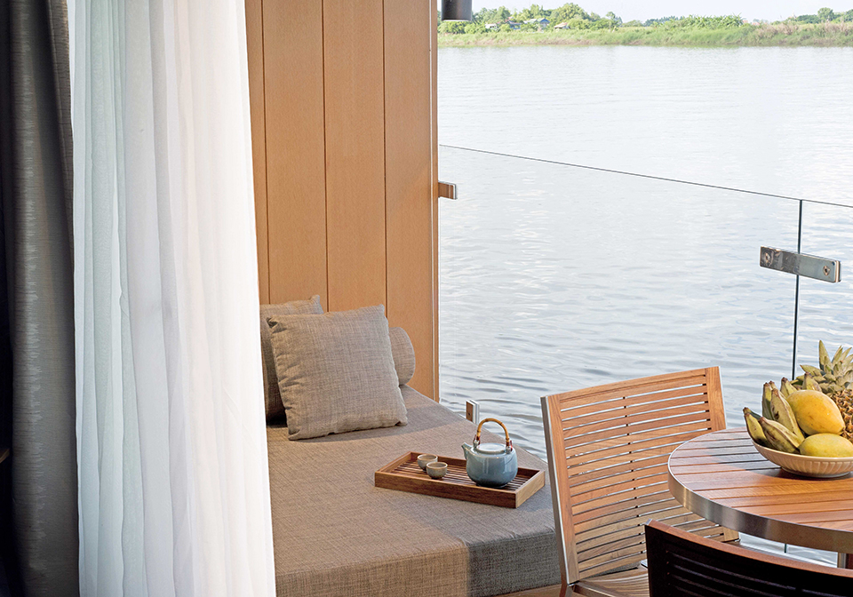 Auqa Mekong River Cruise balcony Thumbnail