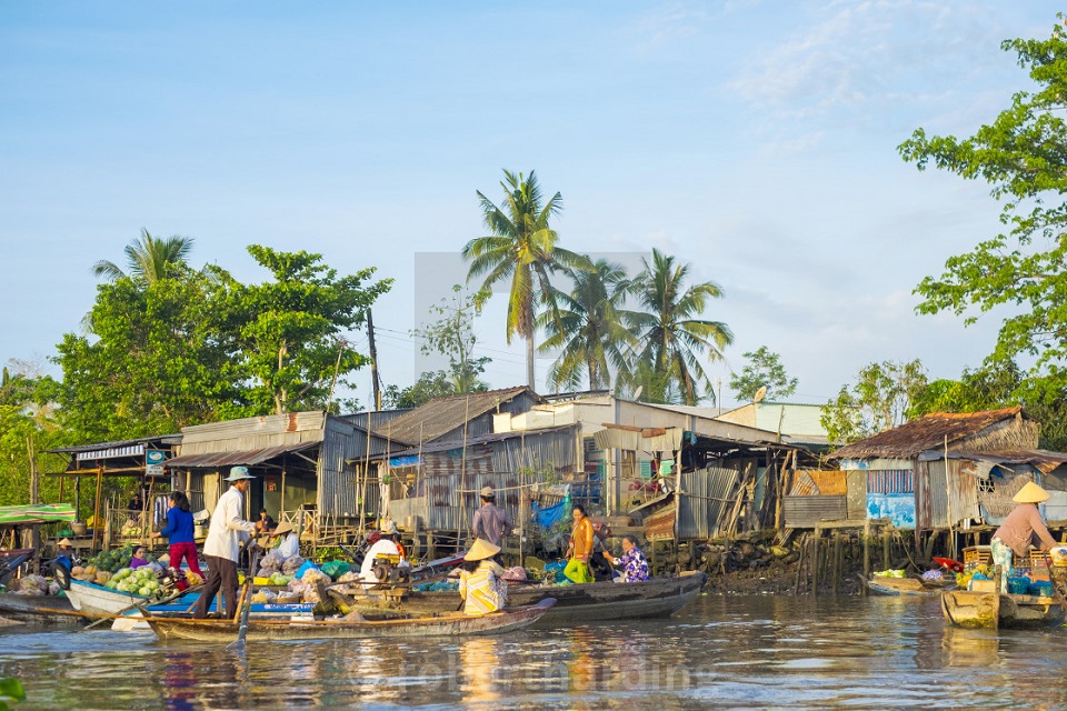 Phong Dien floating market