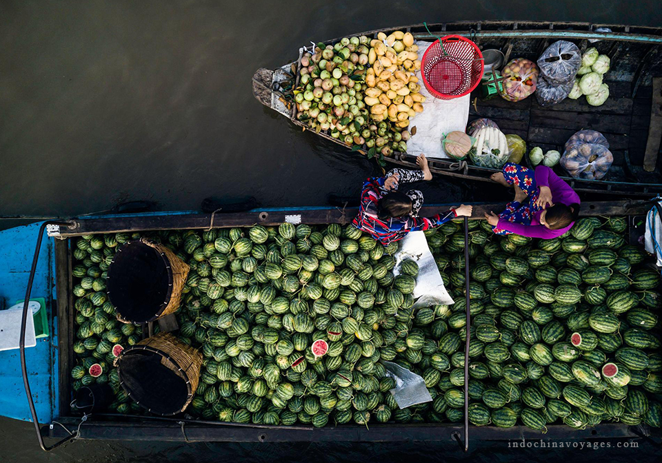 Mekong Delta floating markets