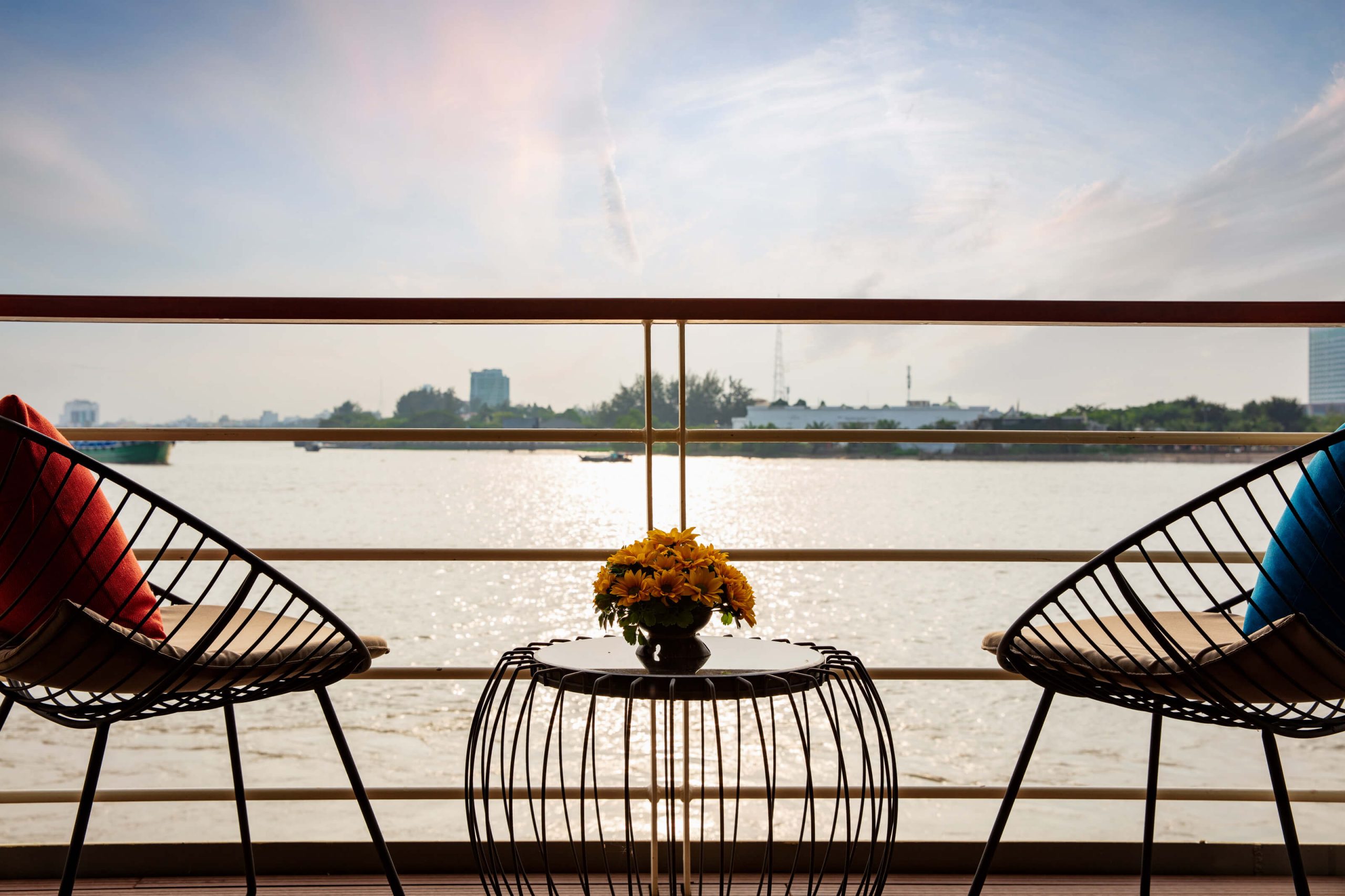 Amazing Victoria Mekong Cruise in the middle Mekong River